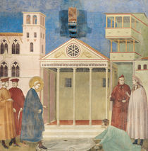 St. Francis Honoured by a Simple Man von Giotto di Bondone
