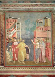 St. Francis Renounces his Father's Goods and Earthly Wealth von Giotto di Bondone