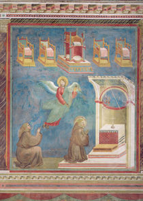 The Vision of the Thrones, 1297-99 von Giotto di Bondone