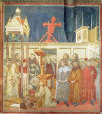 St. Francis of Assisi Preparing the Christmas Crib at Grecchio von Giotto di Bondone