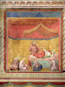 The Vision of Pope Gregory IX 1297-99 by Giotto di Bondone