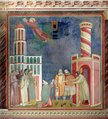 St. Francis Releases the Heretic von Giotto di Bondone