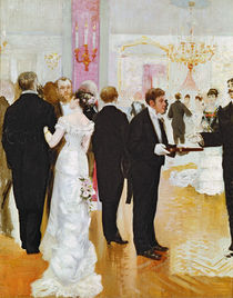 The Wedding Reception, c.1900 by Jean Beraud