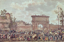The Entry of the French into Milan by Antoine Charles Horace Vernet