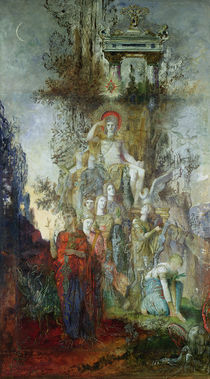 The Muses Leaving their Father Apollo to Go Out and Light the World von Gustave Moreau