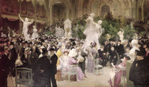Friday at the French Artists' Salon by Jules Alexandre Gruen or Grun