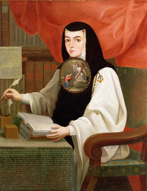 Sister Juana Ines de la Cruz by Andres de Islas