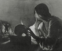 The Magdalene with the Mirror by Georges de la Tour