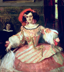 Portrait of Maria Guerrero von Joaquin Sorolla y Bastida