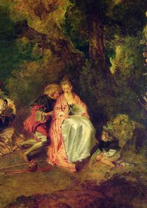 Embarkation for Cythera, c.1717 by Jean Antoine Watteau