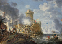 Turks Storming a Seaport, 1641 by Bonaventura Peeters