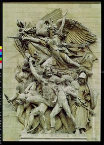 La Marseillaise, detail from the eastern face of the Arc de Triomphe by Francois Rude