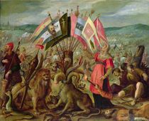 Allegory of the Turkish Wars: The Battle of Kronstadt von Johann or Hans von Aachen