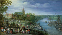 The Annual Parish Fair in Schelle von Jan Brueghel the Elder