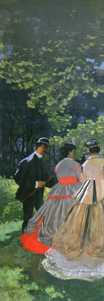 Dejeuner sur L'Herbe, Chailly by Claude Monet