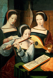 The Concert by Master of Female Half Lengths