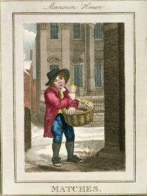 Matches, Mansion House, from 'Cries of London' by William Marshall Craig