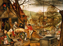 Allegory of Autumn von Pieter Brueghel the Younger