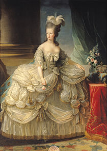 Marie Antoinette Queen of France by Elisabeth Louise Vigee-Lebrun