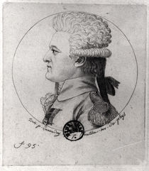 Portrait of Pierre Charles de Villeneuve by Edme Quenedey