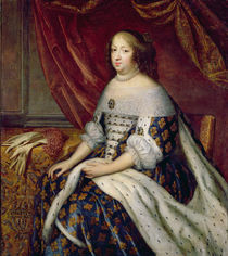 Portrait of Anne of Austria Queen of France by Charles Beaubrun