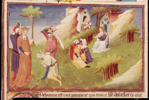 Ms Fr 2810 f.19v, An execution in Afghanistan by Boucicaut Master