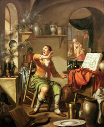 The Alchemist by Hendrick Heerschop or Herschop