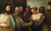 Christ and the adulteress, 1512-15 by Titian