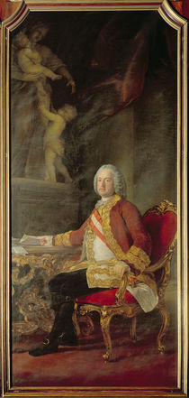 Francis I Holy Roman Emperor husband of Empress Maria Theresa Austria von Pompeo Girolamo Batoni