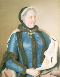 Empress Maria Theresa of Austria von Jean-Etienne Liotard