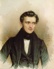 Johann Strauss the Elder , 1835 by Josef Nikolaus Kriehuber