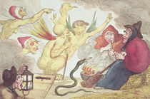 Witches in a Hayloft von Thomas Rowlandson