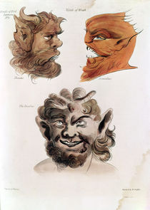 Heads of Evil Demons: Theumis by Francis Barrett