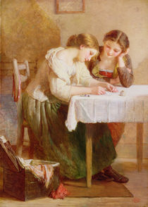 The Love Letter, 1871 by Henry Le Jeune