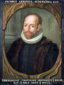 Jacobus Arminius, Professor of Theology at Leiden University by Anonymous