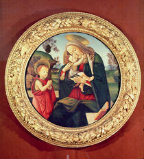 Virgin and Child with John the Baptist von Sandro Botticelli