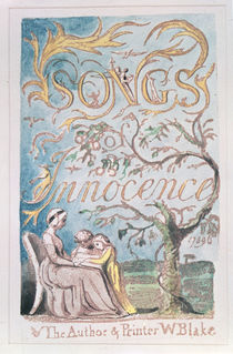 Songs of Innocence; Title Page by William Blake