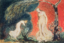 Book of Thel; the Lily bowing before Thel by William Blake