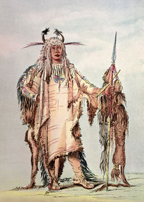Blackfoot Indian Pe-Toh-Pee-Kiss by George Catlin