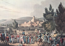 Battle of Vittoria, 1813, Bringing in the Prisoners von William Heath
