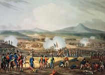 Battle of Fuentes D'Onoro, May 5th, 1811, engraved by Thomas Sutherland by William Heath