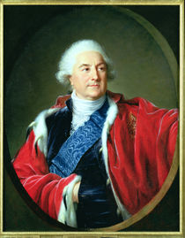 Portrait of Stanislas II Augustus von Elisabeth Louise Vigee-Lebrun