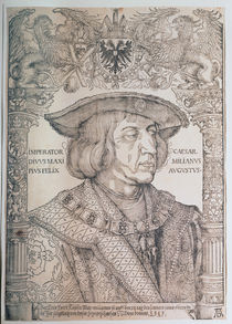 Maximilian I, Emperor of Germany by Albrecht Dürer