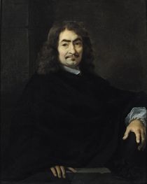 Portrait, presumed to be Rene Descartes von Sebastien Bourdon