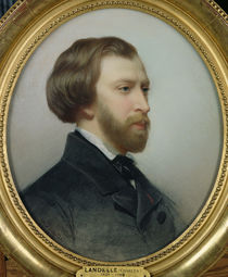Portrait of Alfred de Musset 1854 von Charles Landelle