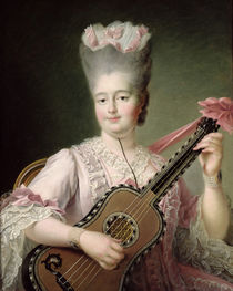 Portrait of Marie-Clothilde of France by Francois-Hubert Drouais