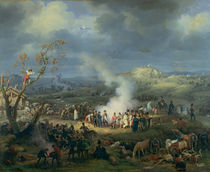 Napoleon Visiting a Bivouac on the Eve of the Battle of Austerlitz von Louis Lejeune