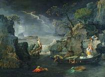 Winter, or The Flood, 1660-64 von Nicolas Poussin