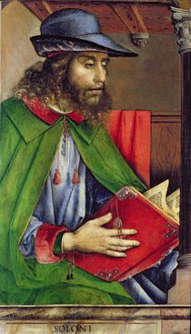 Portrait of Solon c.1475 by Joos van Gent