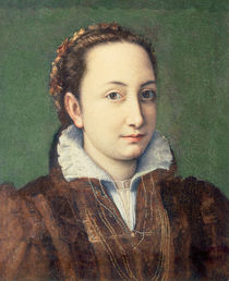Self portrait, attired as maid-of-honour to the Queen of Spain by Sofonisba Anguissola